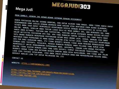 mega judi